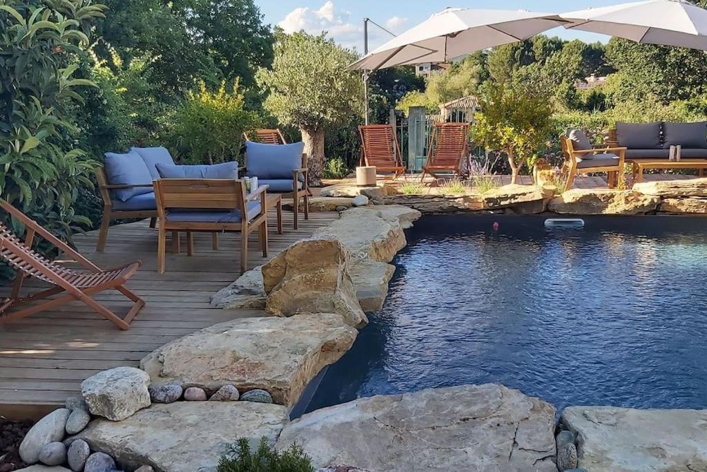 Une Oasis Au Pays De Cezanne Aix-en-Provence Zewnętrze zdjęcie